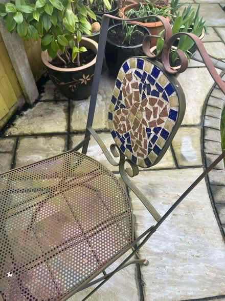 Photo of free Bistro Table and Chairs (Hutton Mount CM13) #3