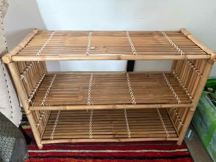 Photo of free Bamboo shelf (Bowie) #1