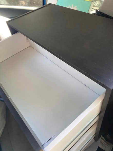 Photo of free Small two drawer cabinet (Foothill Boulevard Cupertino) #2