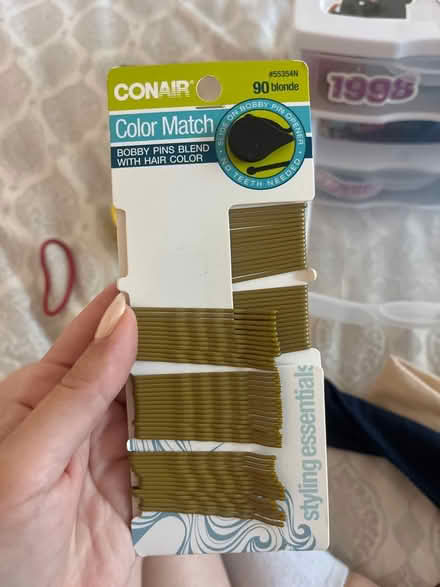 Photo of free Blonde Bobby pins (Berryessa) #1