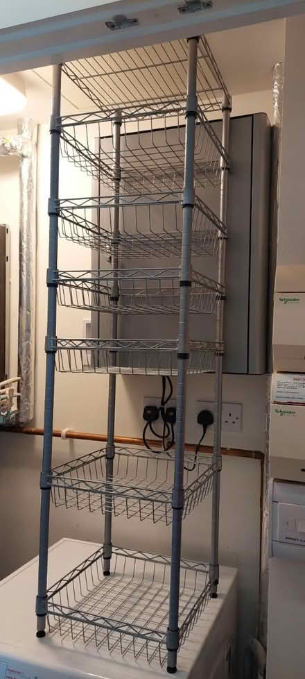 Photo of free Metal storage shelving (N1 Wenlock Road) #1
