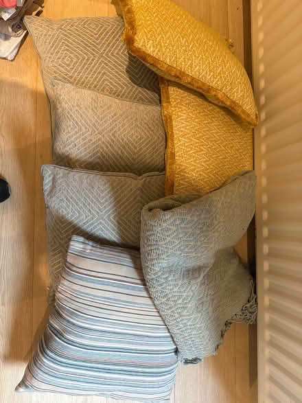 Photo of free Cushions and matching throw (Rathgar) #1