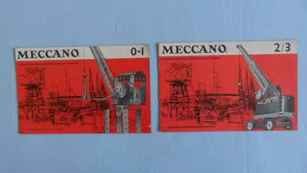 Photo of free Vintage Meccano. Various Pieces and Instruction Booklets (Church RG2) #2