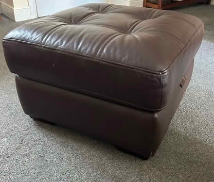 Photo of free Dfs leather footstool storage (Plumpton CA11) #1