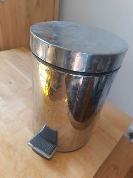 Photo of free Small silver pedal bin (Meadowbank, EH8) #1