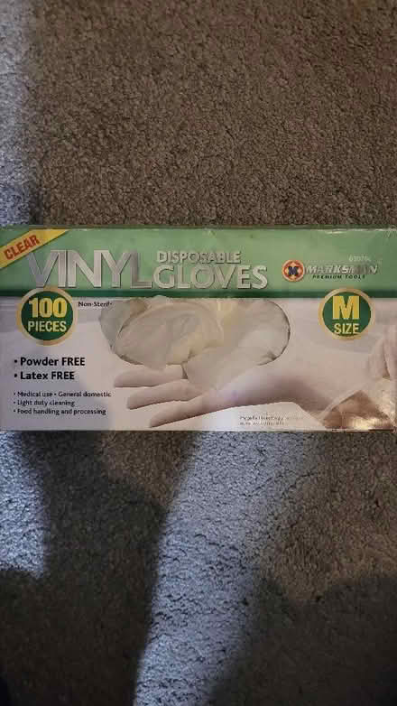 Photo of free Vinyl gloves (Hornchurch RM12) #1