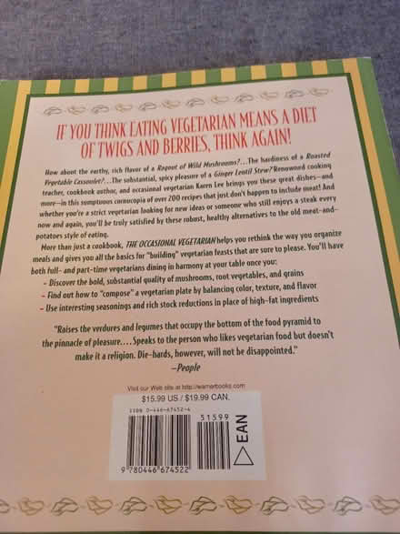 Photo of free Vegetarian cookbook (Hollymead) #2