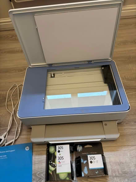 Photo of free HP ENVY 6000 Printer plus 2x colour & 1x black cartridges (Colletts Green WR2) #2
