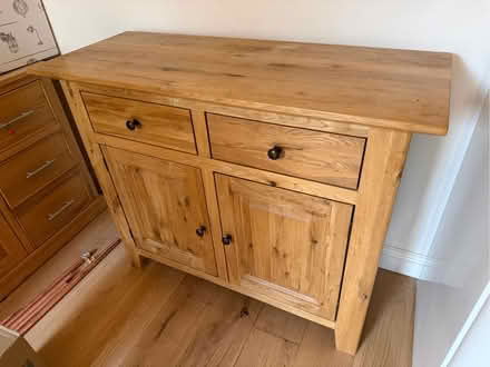 Photo of free Small oak sideboard….top needs sanding / repolishing (Twerton) #1
