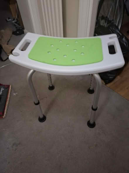 Photo of free Shower perch stool - st Nicholas area (St Nicholas SG1) #1