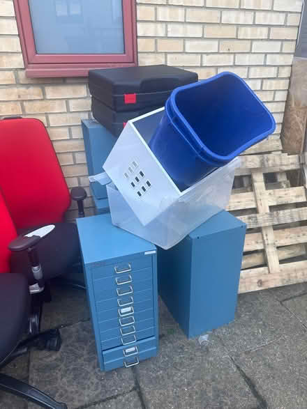 Photo of free Chairs. Cabinets, wooden pallets (West Dulwich, SE21) #3