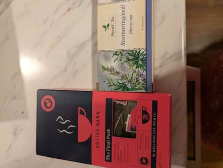 Photo of free 28 raspberry teas + 25 rosemary teas (Whoberley CV5) #1