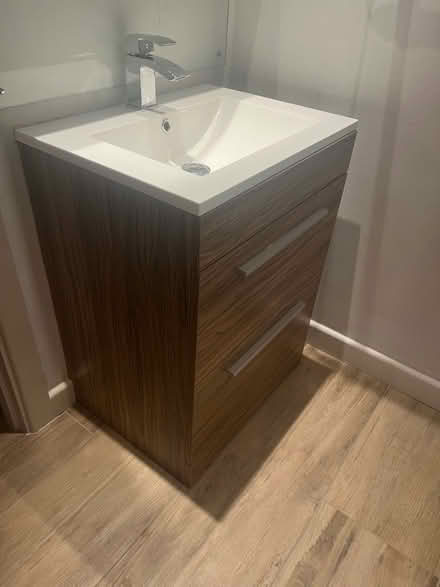 Photo of free Bathroom cabinet with mirror and a sink unit (Cardiff Bay CF10) #4