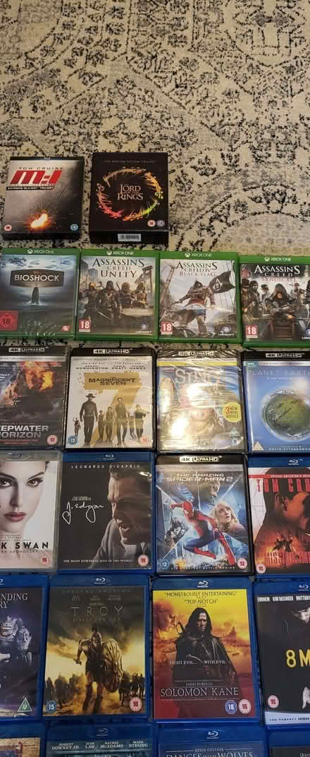 Photo of free BlueRay & Xbox Games 20+Box (Great Billing) #2