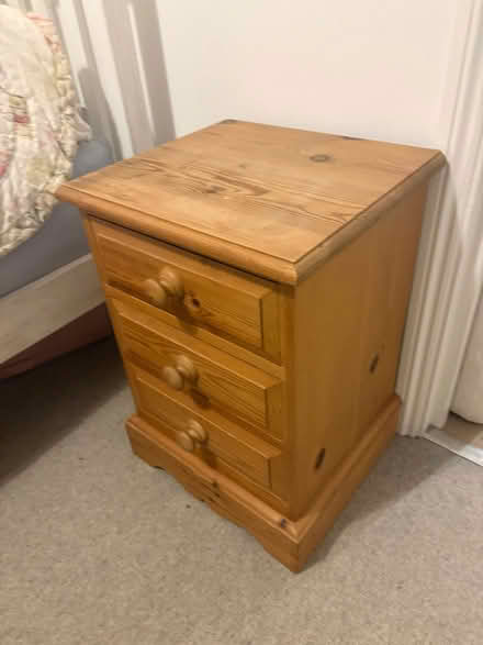 Photo of free Pine beside drawers cabinet (Chiswick W4) #3