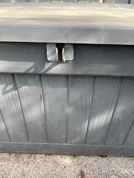 Photo of free Keter Grey storage bench (Leckhampton) #2