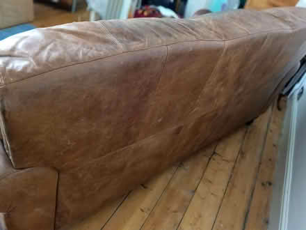 Photo of free 3 Seater Leather Sofa (CT9) #4