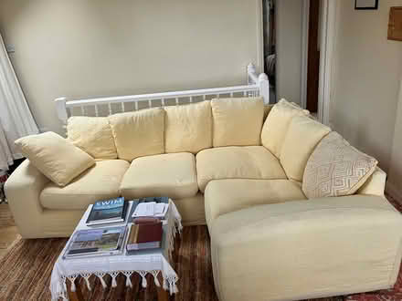 Photo of free L-shaped sofa (Streatham Hill/West Norwood) #2