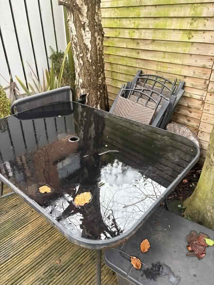 Photo of free Garden table and chairs (South Belfast) #1