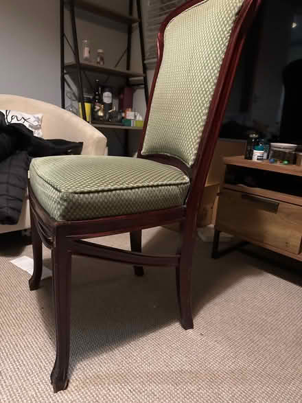 Photo of free 4 solid wood sturdy chairs (Devonshire Quarter S3) #2