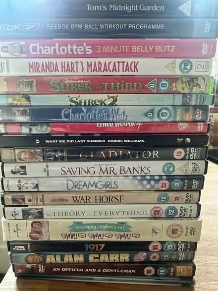 Photo of free DVDs (old harlow CM20) #1
