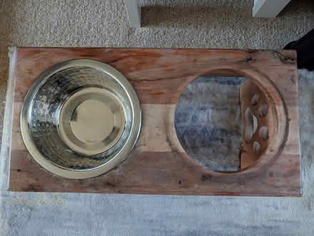 Photo of free Wooden dog feeding stand (Hoddesdon EN11) #2