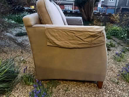Photo of free Grey two seater couch (Rathgar) #1
