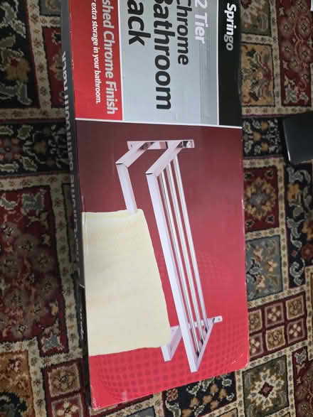 Photo of free Silver racking shelf (Harrogate HG1) #1