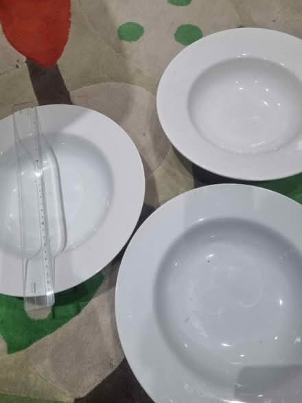 Photo of free 3 large soup plates (EN11 rye house area) #2