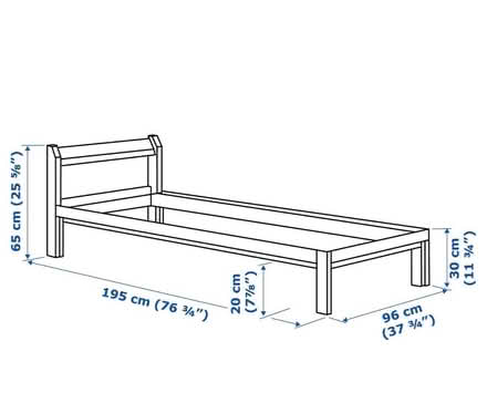 Photo of free IKEA single bed and mattress (Wealdstone HA3) #3