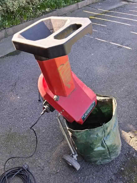 Photo of free Electric chipper (Kingston Park) #2