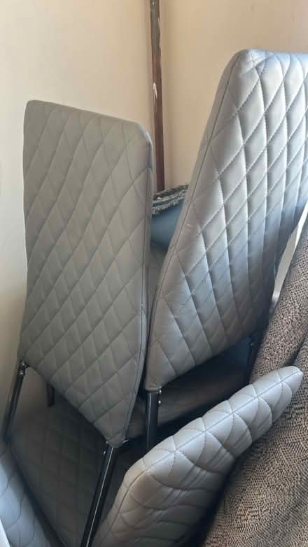 Photo of free 4 dining room chairs (Stonehouse GL10) #1