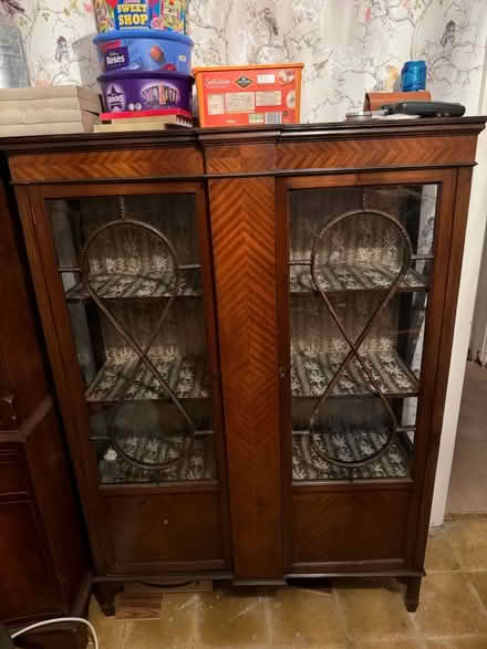 Photo of free Cupboard with glass doors (Wellingborough NN8) #1