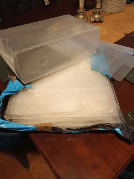 Photo of free Shoe storage boxes (Kirkoswald CA10) #3