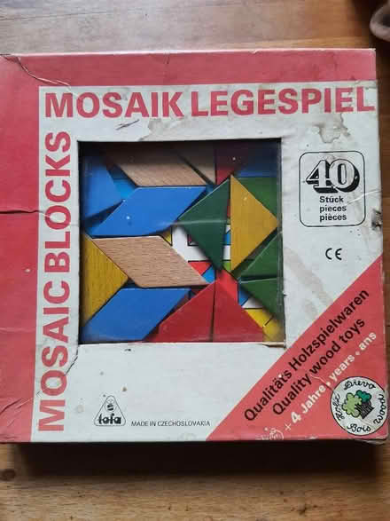 Photo of free Wooden mosaic toy (Box GL6) #1