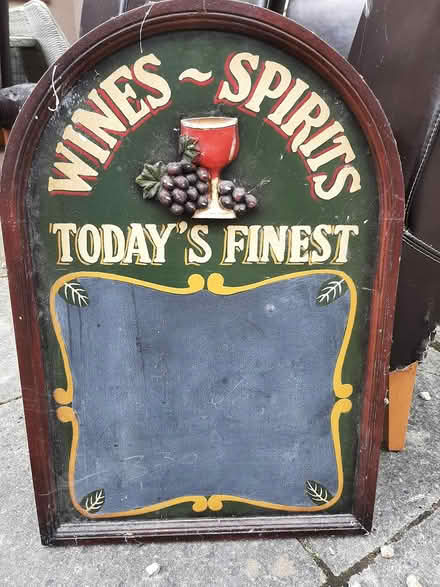 Photo of free Bar menu/chalk board (Delgany) #1