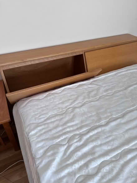 Photo of free Platform Bed Queen large storage (Hastings on Hudson) #1