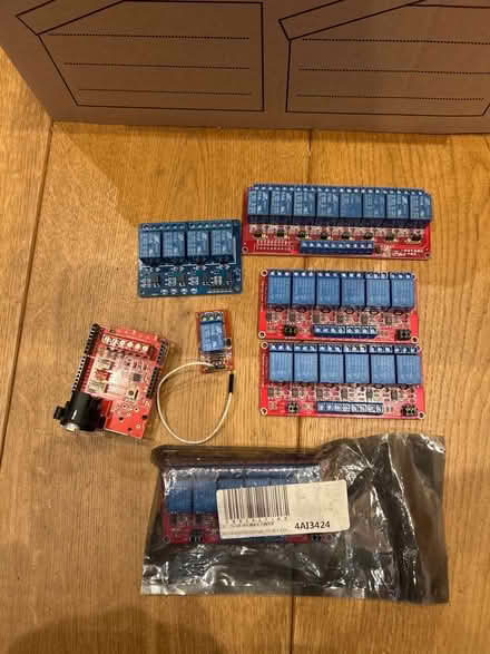 Photo of free 5v relay boards for electronic hobbyists (Haldens AL6) #1