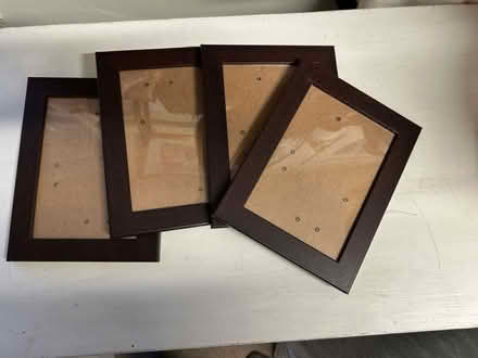 Photo of free Dark wood 4x6 set of 4 frames (McLean near Spring Hill Road) #1