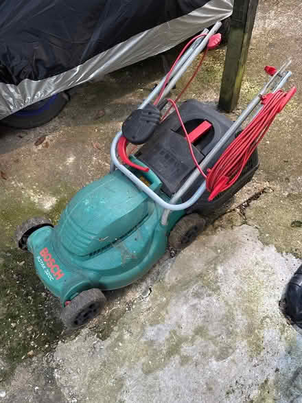 Photo of free Bosch Lawnmower (working) (Enfield) #1