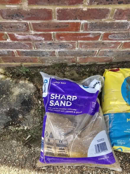 Photo of free One bag of Cement. One and half bags of Sharp Sand (Patcham BN1) #1