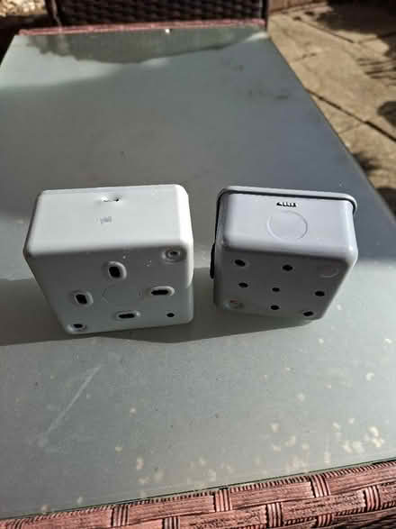 Photo of free Metal wall sockets (Woodley RG5) #3