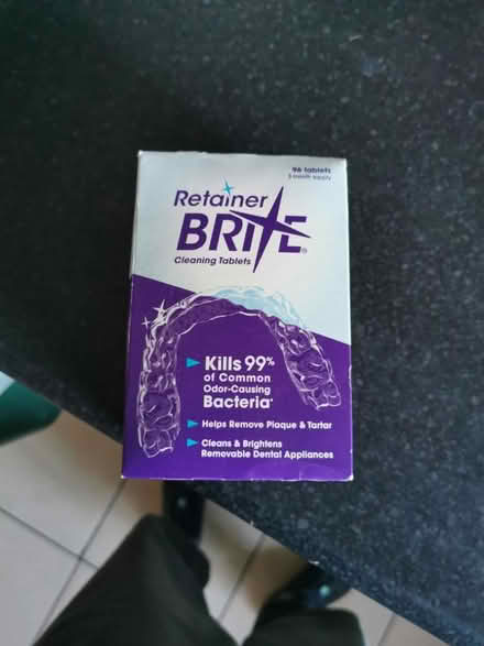 Photo of free Retainer brite cleaning tablets (Ox11 8ts) #1