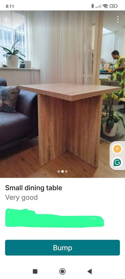 Photo of free Small table (Tottenham N17) #1
