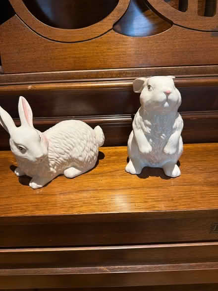 Photo of free Ceramic bunnies (Los Gatos 95032) #1