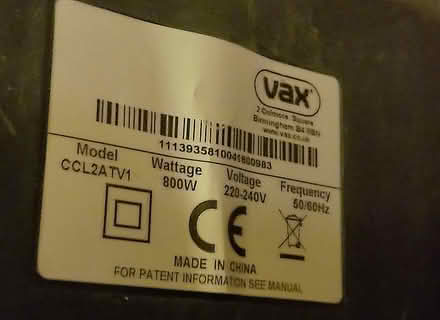 Photo of filter for Vax power cyclone 5 (Whitehall, Dublin 9) #1