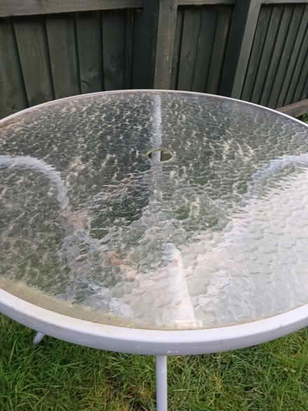 Photo of free Old garden table (Charlton Kings GL53) #1