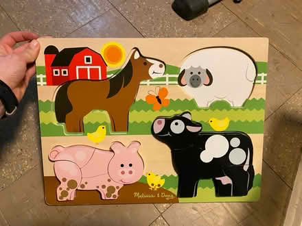 Photo of free Large preschool puzzle (Norristown) #1