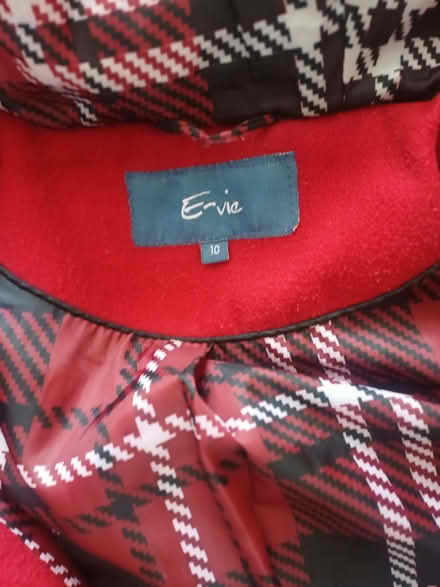 Photo of free Ladies size 10 red hooded coat (Haylands Way MK41) #2