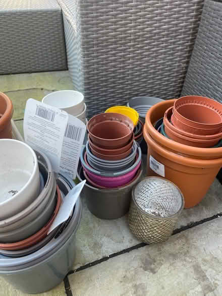 Photo of free Selection of plant pots (Bedford) #3